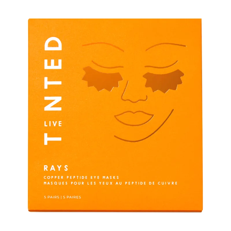 Live Tinted Rays Copper Peptide Eye Masks